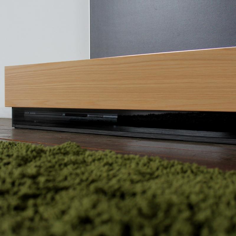 テレビ台 160cm キャビネット3点セット ナチュラル オーク 総幅 240 奥行45 cm 国産 日本製 無垢材 天然木シート 完成品 RY |  | 08