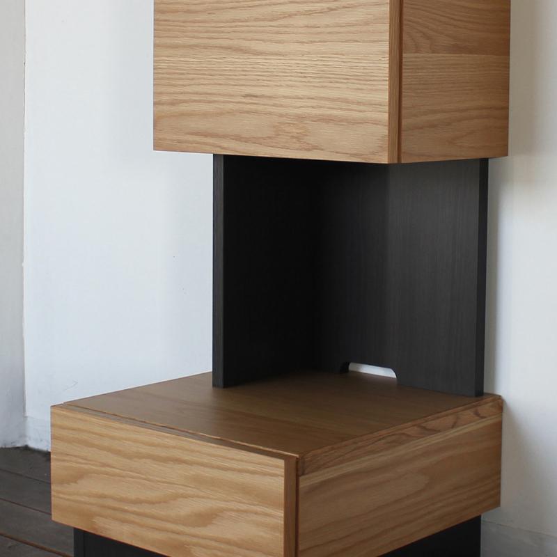 テレビ台 180cm キャビネット3点セット ナチュラル オーク 総幅 260 奥行45 cm 国産 日本製 無垢材 天然木シート 完成品 RY |  | 16