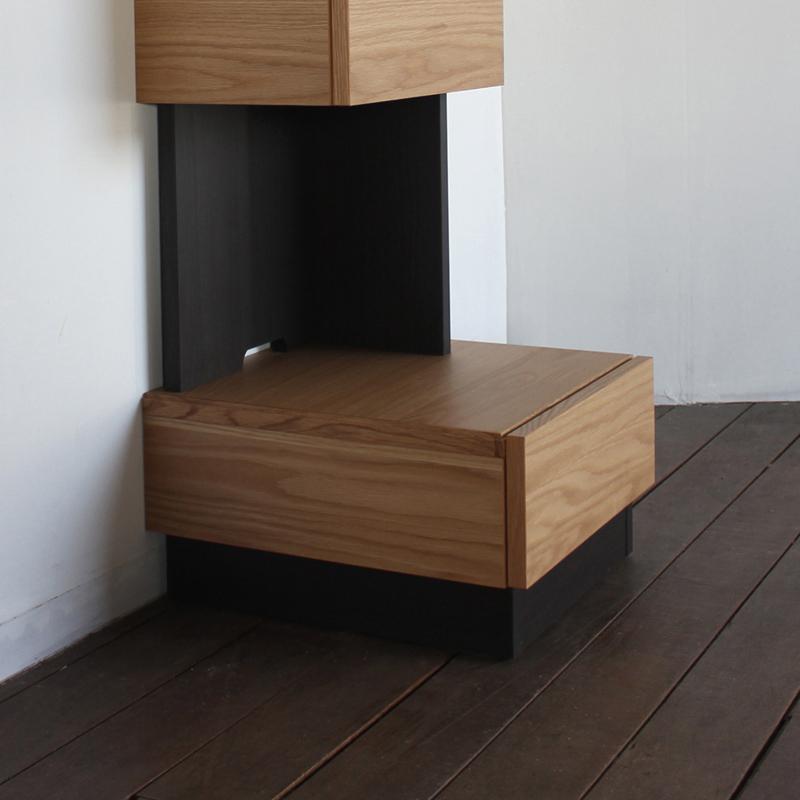 テレビ台 180cm キャビネット3点セット ナチュラル オーク 総幅 260 奥行45 cm 国産 日本製 無垢材 天然木シート 完成品 RY |  | 18