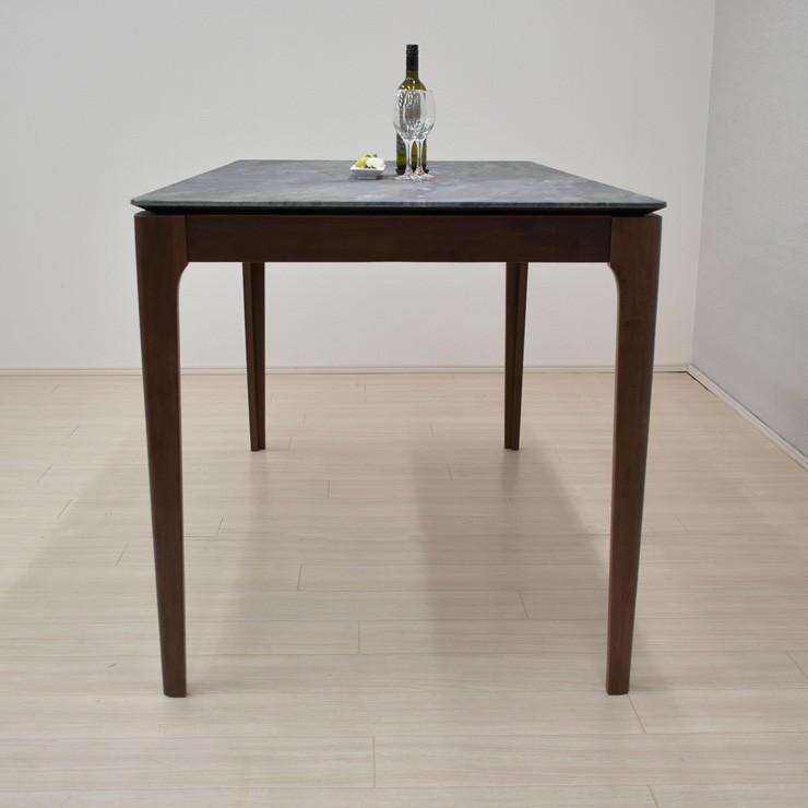 ハイタイプ ダイニングテーブル メラミン化粧板 幅160cm 高さ92cm 4人