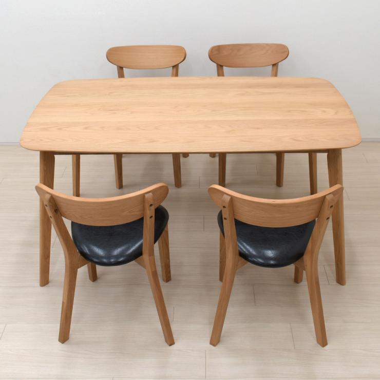 ダイニングテーブルセット 5点 幅150cm 4人掛け用 cote150-5-359 ダイニングテーブルセット 5点 幅150cm 4人掛け用 cote150-5-359
