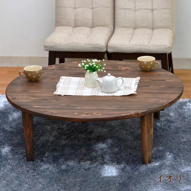 受注生産品 ひのき 座卓 国産 幅105cm ちゃぶ台 折りたたみ hinoki105