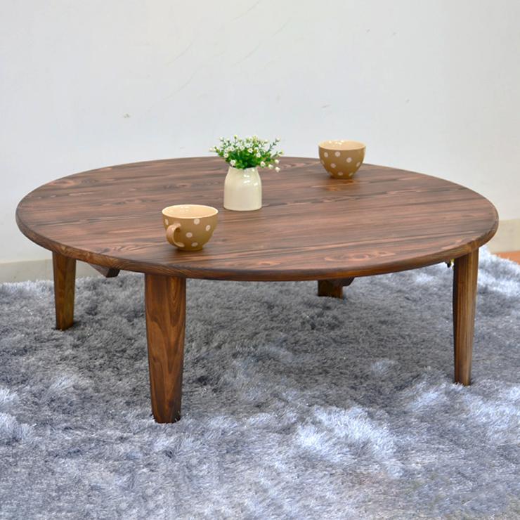 受注生産品 ひのき 座卓 国産 幅105cm ちゃぶ台 折りたたみ hinoki105