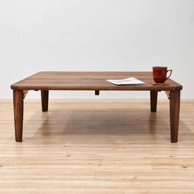 受注生産品 ひのき 座卓 国産 幅105cm ちゃぶ台 折りたたみ 2人 4人 hinoki105kaku-178 正方形 選べる5色 日本製 4人用 5s-1k-260 so hr_7