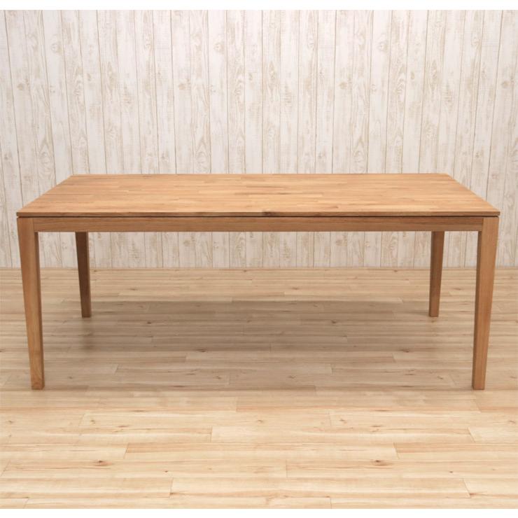 ダイニングテーブル 180cm 6 7 8人掛 kapuri180-351 ナチュラルオーク 木製 組立品 シンプル リビング カントリー アウトレット 9s-1k-296 roza m815hg