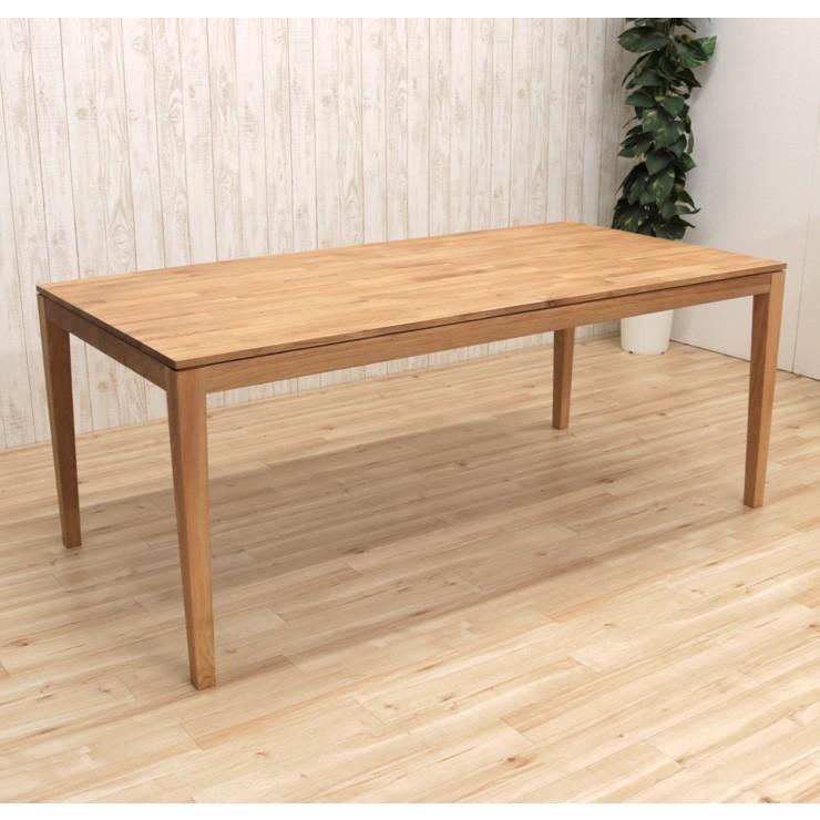 ダイニングテーブル 180cm 6 7 8人掛 kapuri180-351 ナチュラルオーク 木製 組立品 シンプル リビング カントリー アウトレット 9s-1k-296 roza m815hg