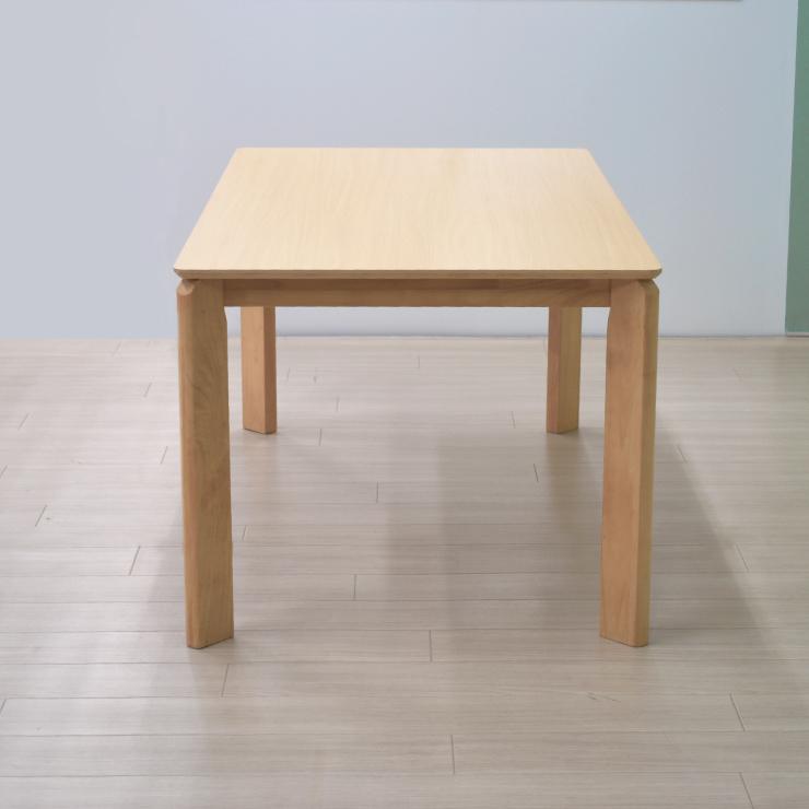 ダイニングテーブル 幅150cm ナチュラル色 kurea150-360nbh メラミン
