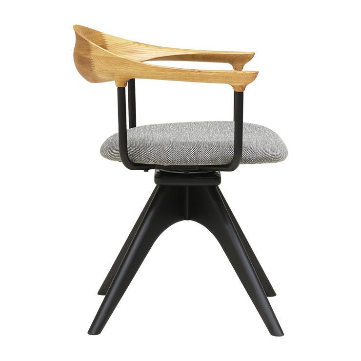 工場アウトレット品 ダイニングチェア 回転イス 1脚入り lm-ch-351ok