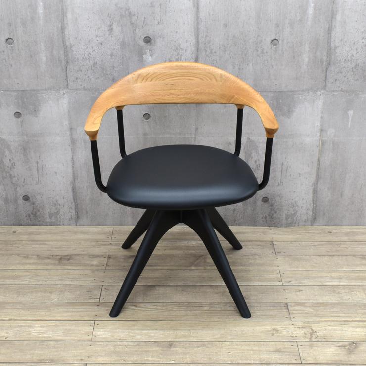 工場アウトレット品 ダイニングチェア 回転イス 1脚入り lm-ch-351ok