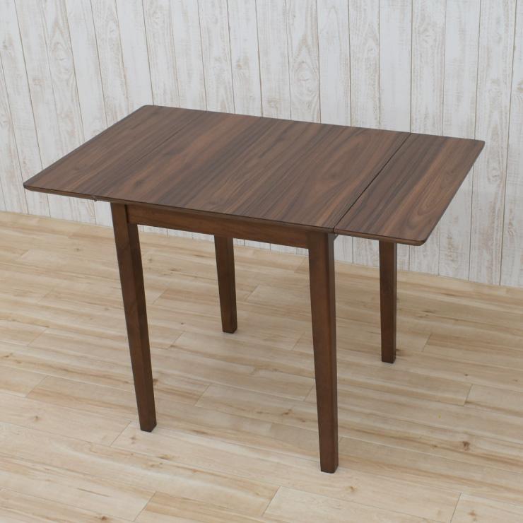 伸縮式 伸長 ダイニングテーブル 幅60/80/100cm 選べる3色 mac100bata-360 メラミン化粧板 1人用 2人用 折りたたみ 拡張 伸張式 バタフライ 2s-1k-188 yk |  | 06