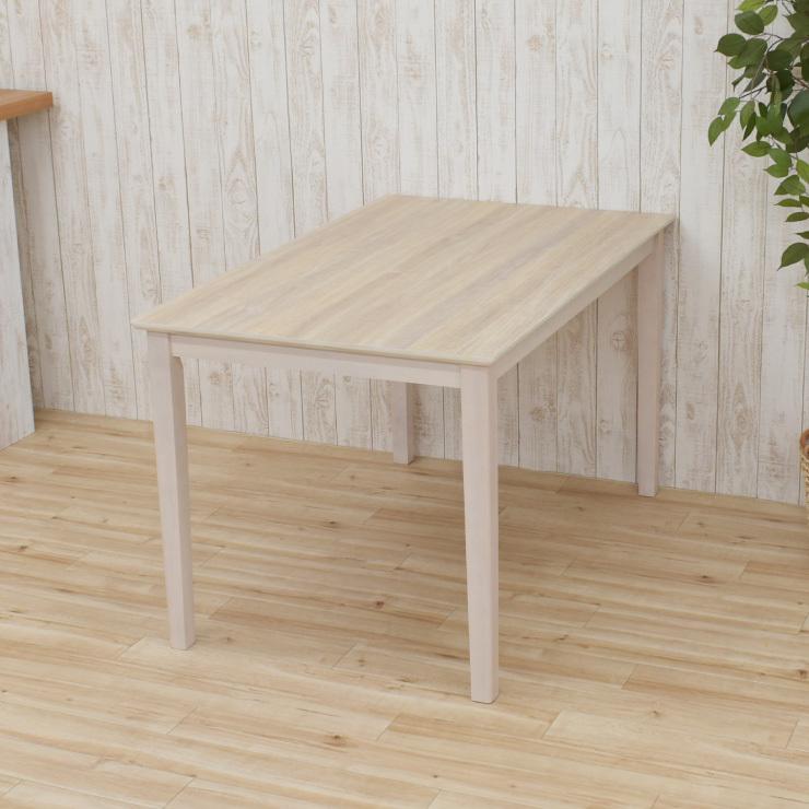 ホワイト木製ダイニングテーブル　アメリカン家具 楽天市場】【30日P最大8倍】古いホワイトペイントの木製の机