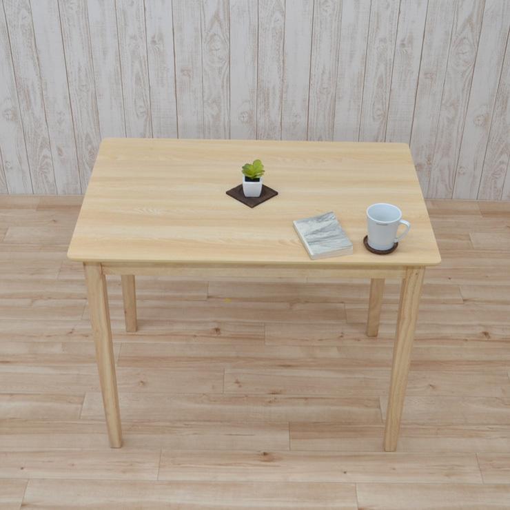 ダイニングテーブル 幅90cm 選べる6色 木製 メラミン化粧板 四角 mac90-360 2人 1人用 モダン シンプル 北欧風 カフェ風 四本脚 作業台 机 2s-1k-169 yk |  | 09