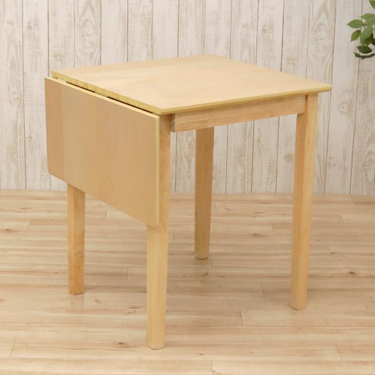 クリア塗装 伸縮式 バタフライテーブル 幅60/90cm 2人用 meri90bata-360 クリアナチュラル色 ダイニングテーブル 片バタ アウトレット 2s-1k-179 hr th |  | 05