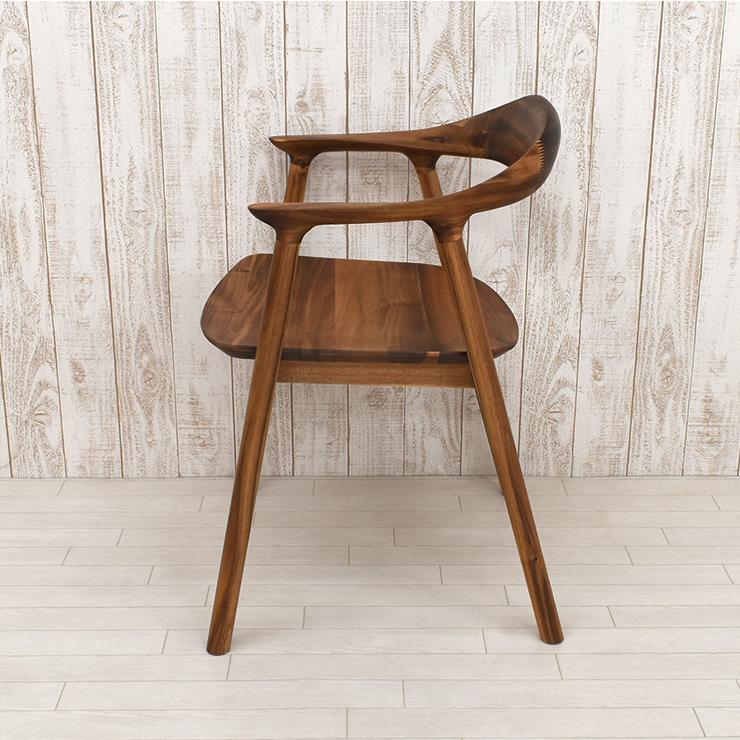 ダイニングチェア アームチェア 1脚入り 完成品 tom-ch-351na