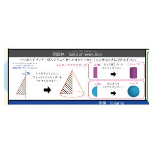 立体図形 教材 算数 ポスター 中学受験 公式一覧表 英語バイリンガル Learneasy Learneasy Poster Math 3d Tables 通販 Yahoo ショッピング