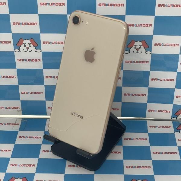 当日発送可iPhone8 256GB AU版SIMフリー ゴールド 背面割れ ジャンク品 