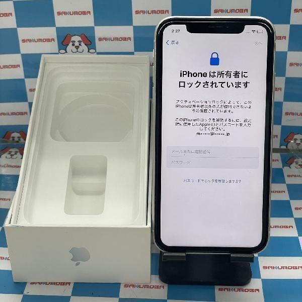 当日発送可iPhoneXR 128GB AU版SIMフリー Apple IDあり ジャンク品 