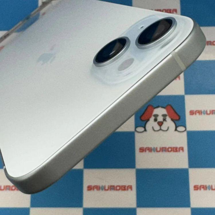 即日発送可iPhone15 Plus 128GB ブルー MU0D3J/A ストア版 極美品 中古