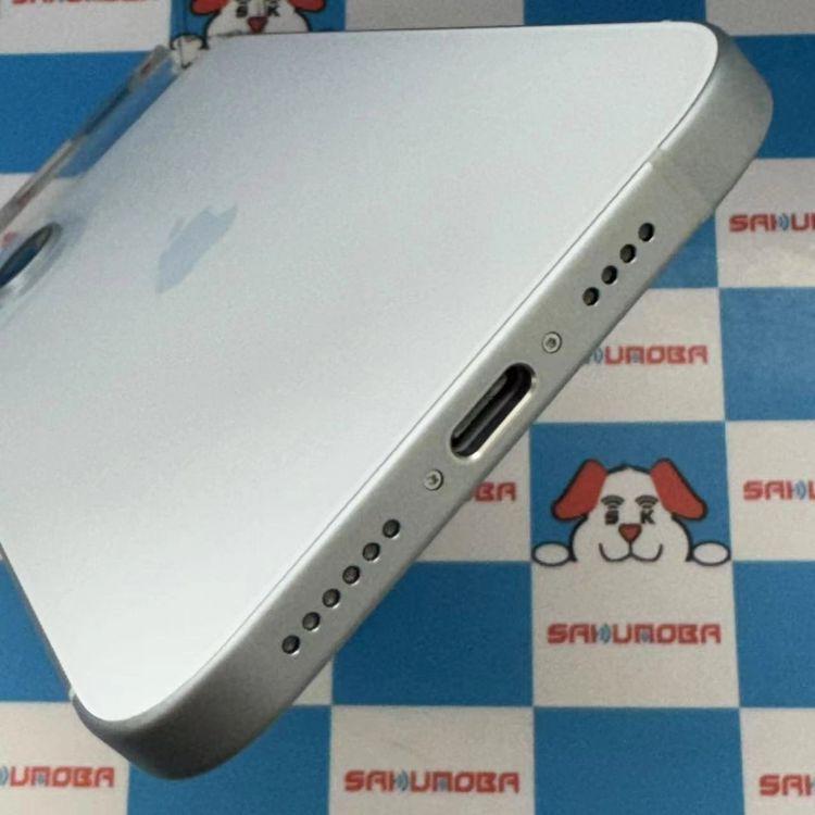 即日発送可iPhone15 Plus 128GB ブルー MU0D3J/A ストア版 極美品 中古