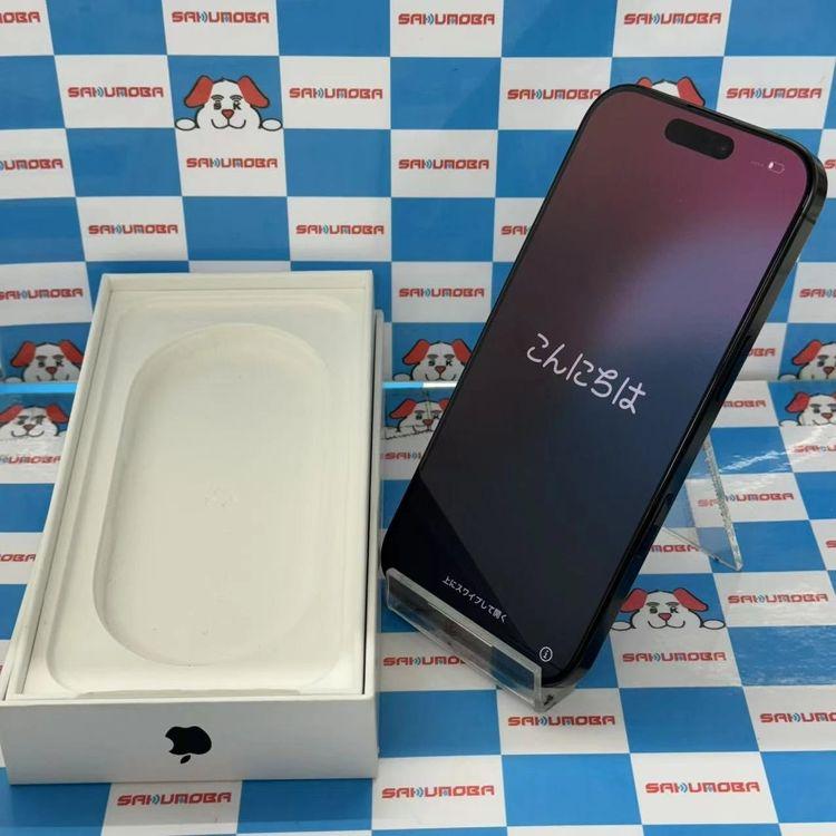 iPhone16 Pro 1TB ブラックチタニウム MYN83J/A SIMロック解除済 AU版S