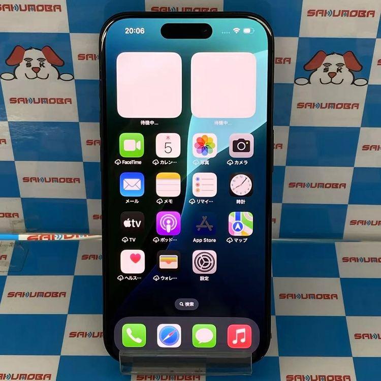 iPhone15 Pro 128GB ブルーチタニウム 3M437J/A SoftBank版SIMフ 中古
