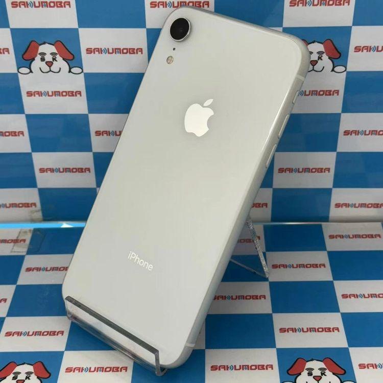 iPhoneXR 64GB ホワイト MT032J/A SIMロック解除済 SoftBank 美品 中古