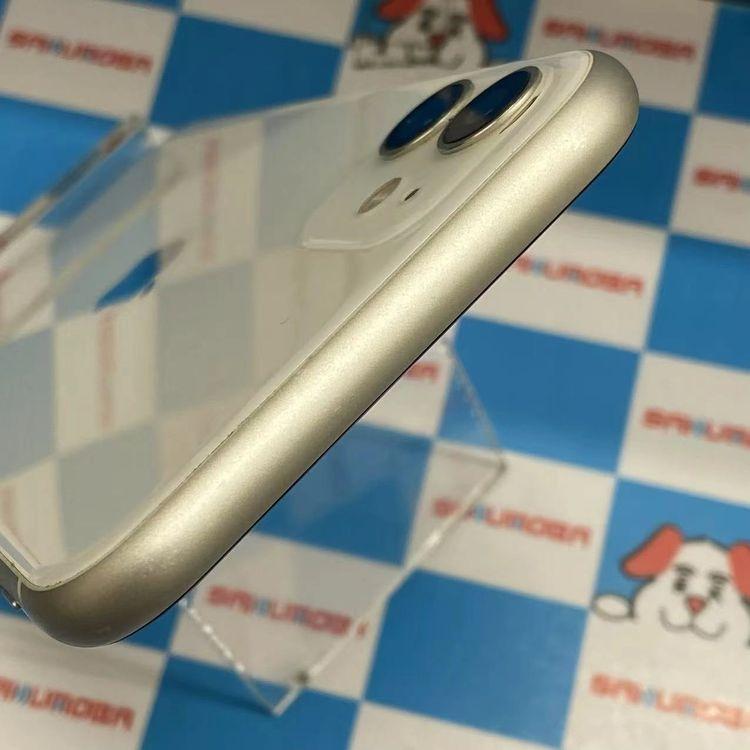 iPhone11 64GB ホワイト MWLU2J/A SIMロック解除済 SoftBank 訳あり
