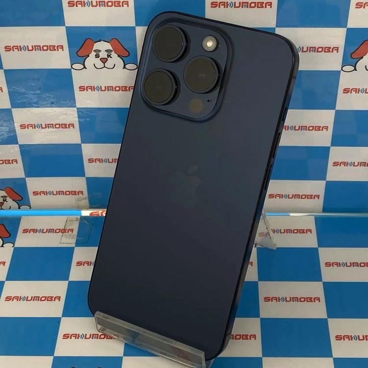 iPhone15 Pro 128GB ブルーチタニウム 3M437J/A SoftBank版SIMフ 中古