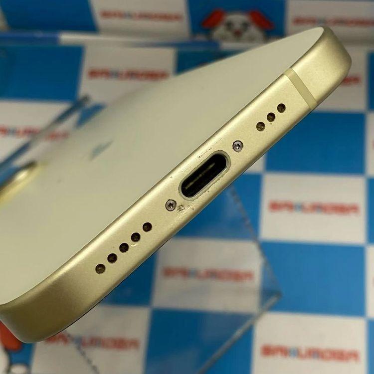 即日発送可iPhone15 128GB イエロー MTMK3J/A AU版SIMフリー