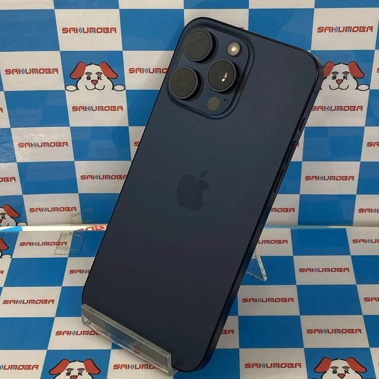 iPhone15 Pro Max 256GB ブルーチタニウム MU6T3J/A docomo版SI 中古