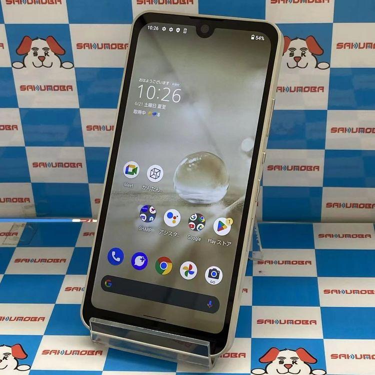 即日発送可AQUOS wish 64GB アイボリー SHG06 SIMロック解除済 au 美品