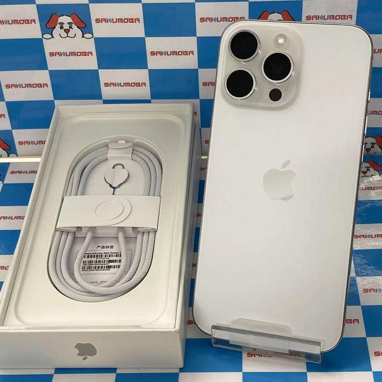 【超美品】iPhone 16 ProMAX ホワイトチタニウム 本体+豪華付属品 iPhone16 Pro Max 512GB ホワイトチタニウム MYTT3CH/A 海外版SIMフ