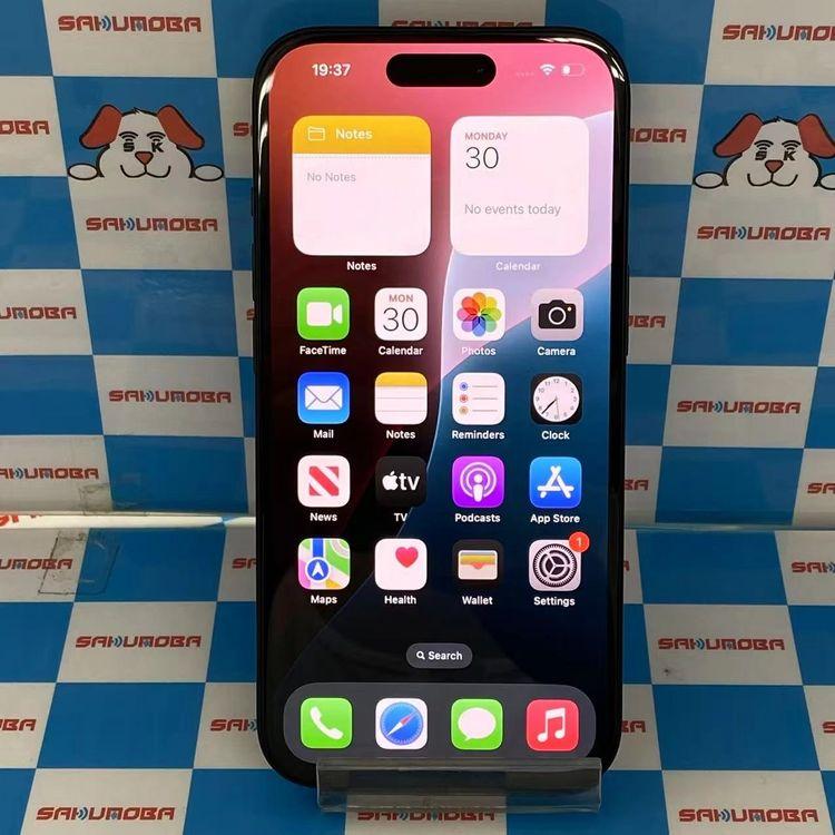 即日発送可iPhone15 256GB ブラック MTMN3J/A SIMフリー 美品 中古