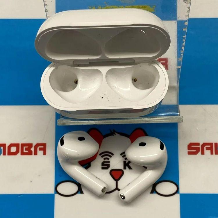 【美品】 AirPods 4 ホワイト MXP63J/A 即日発送　未使用品 AirPods4 MXP63J/A【2024年モデル】|中古オーディオ格安販売の