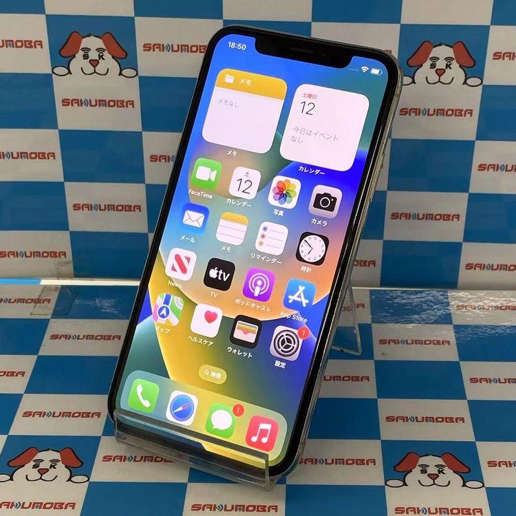 iPhoneX 256GB シルバー MQC22J/A SIMロック解除済 au ジャンク品 中古