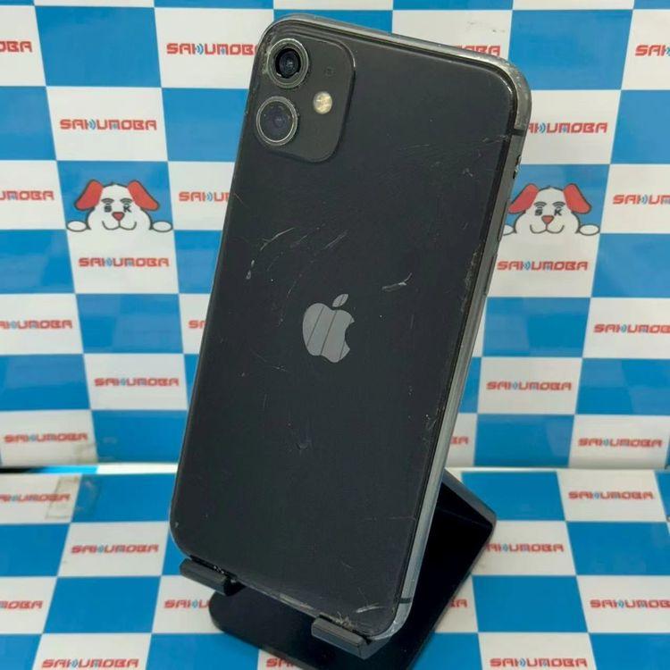 iPhone11　64GB　NWLT2J/A　SIMロック解除済み iPhone11 64GB ブラック NWLT2J/A SIMロック解除済 SoftBank ジャン