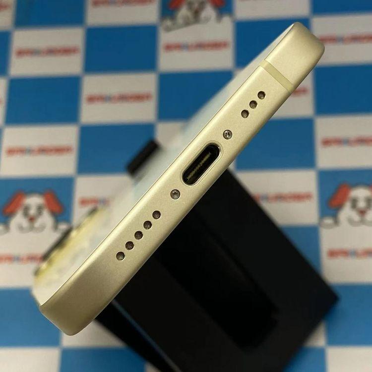 即日発送可iPhone15 128GB イエロー MTMK3J/A AU版SIMフリー 極