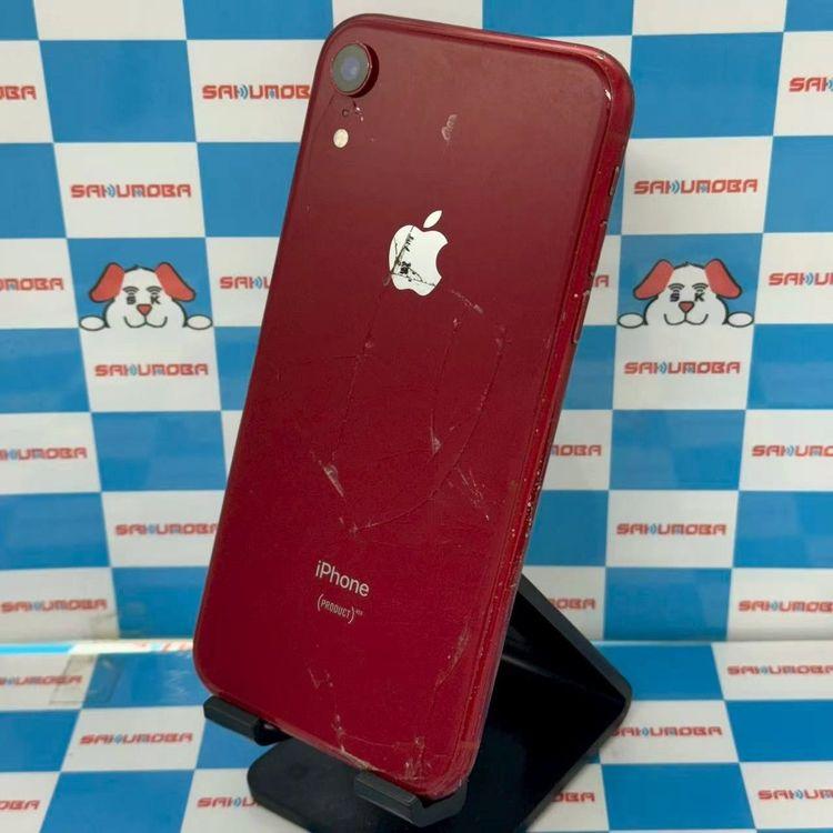 iPhone - iPhoneXR 64GB au レッド 中古 ジャンク iPhoneXR 64GB Product Red MT062J/A AU版SIMフリー ジャンク品