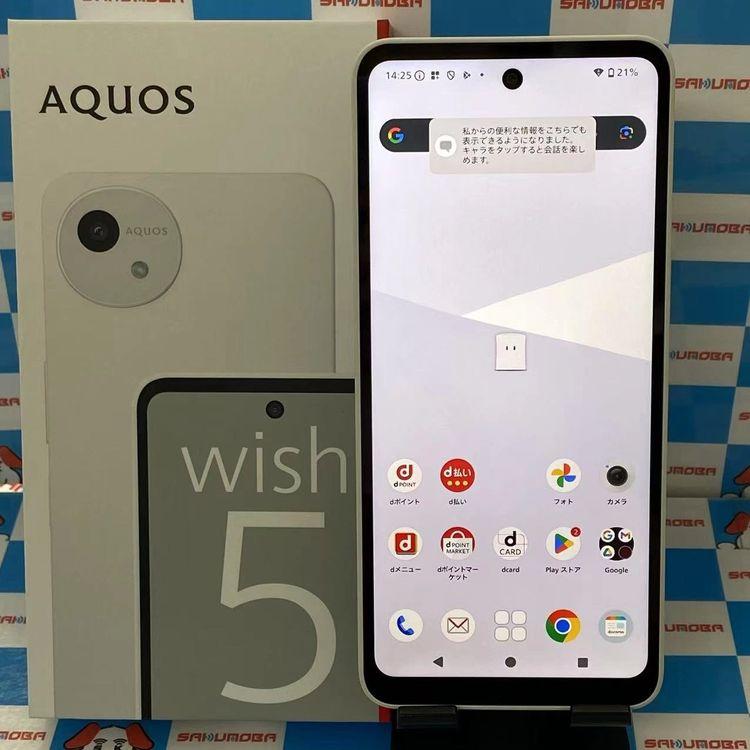 AQUOS wish5 SH-52F ユキ 新品未使用 AQUOS wish 「新品 未使用 白ロム ] SIMフリー wish5 SH-52F