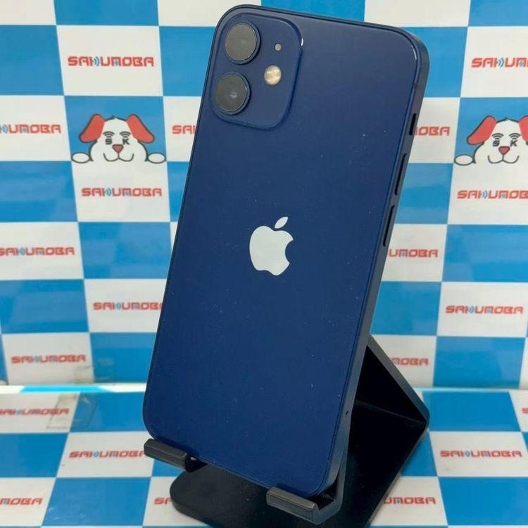 【美品】iPhone12 mini 128GB SIMフリー ブルー 『即発送』 即日発送可iPhone12 mini 128GB ブルー MGDP3J/A AU版SIMフリー 中古