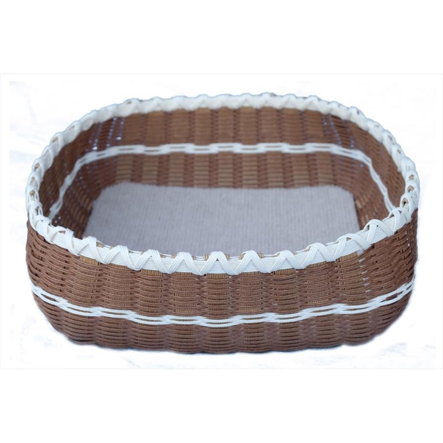 安心の日本製　　ネコちゃんワンちゃんのクーファン （Mサイズ）色名：モカ　　シンプルなデザインとカラーのベッドです。 |  | 01