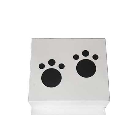 犬 猫用 階段 スロープ わんステップ 3段 ホワイト 国産硬質ダンボール製 St 3w タブレット Yahooショップ 通販 Yahoo ショッピング
