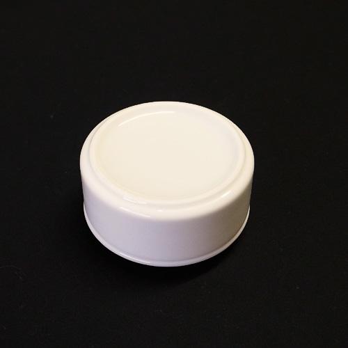 【B】ホワイトハンドモチーフ/Made in Japan /陶器製・小物入れ 8cm 丸フタ物 日本製 磁器 陶器 白 ケース 蓋物 小物入れ 陶絵付け