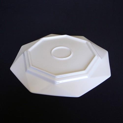 Diastyle OcTA オクタ25cmプレート 白 八角皿 食器 おしゃれ 八角形 皿