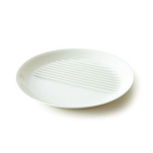 白 揚げ物プレート 食器 おしゃれ とんかつ トンカツ フライ 天ぷら