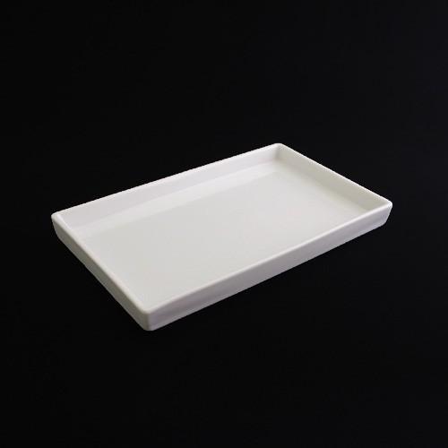 ミラノ 20×12cmレクタングル S 白い食器 おしゃれ 角皿 皿 お寿司 串皿