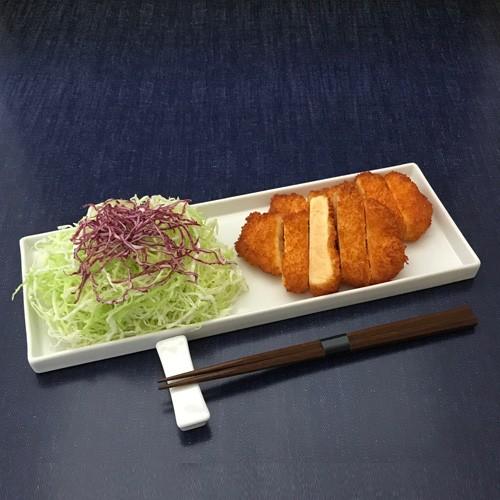 ミラノ 32.5×12cmレクタングル L 白い食器 おしゃれ とんかつ皿
