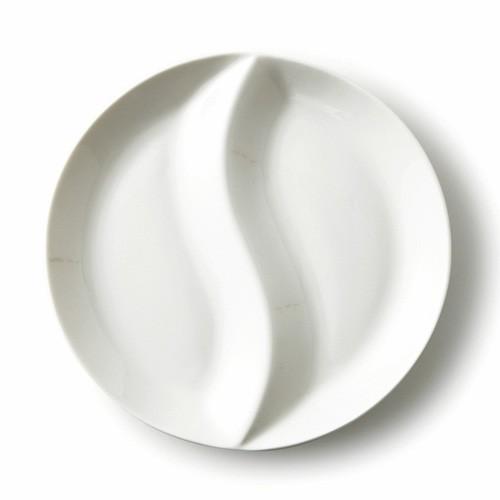 ２つ仕切りいるか 大 ランチプレート おしゃれ セパレート 日本製 陶器 磁器 お子様ランチプレート 白 大き目 子供 カフェ食器 Si0000 テーブルウェアファクトリー 通販 Yahoo ショッピング