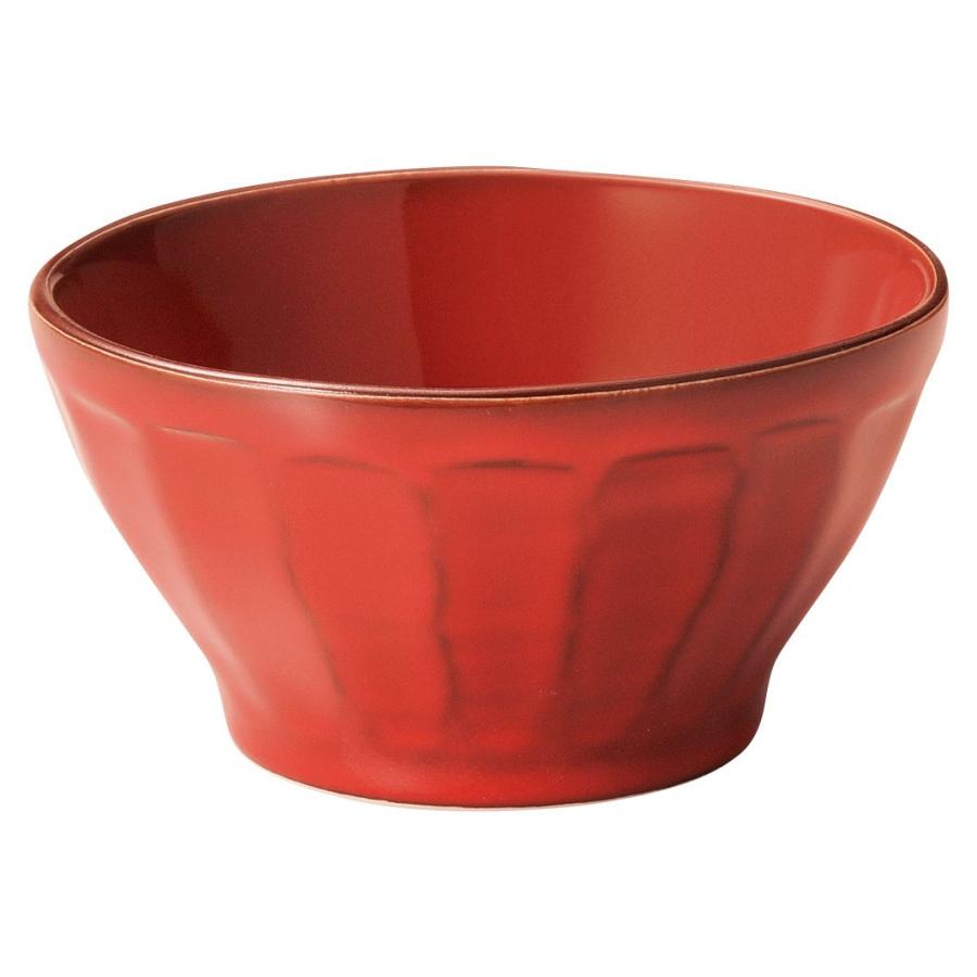 光洋陶器 ラフェルム ヴィンテージレッド 13cmカフェオレボウル KOYO