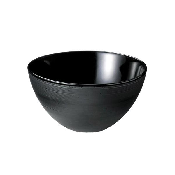 グラシア ブラック 12cmボール 黒い食器 cafe カフェ 食器 業務用 日本製｜tablewareshop